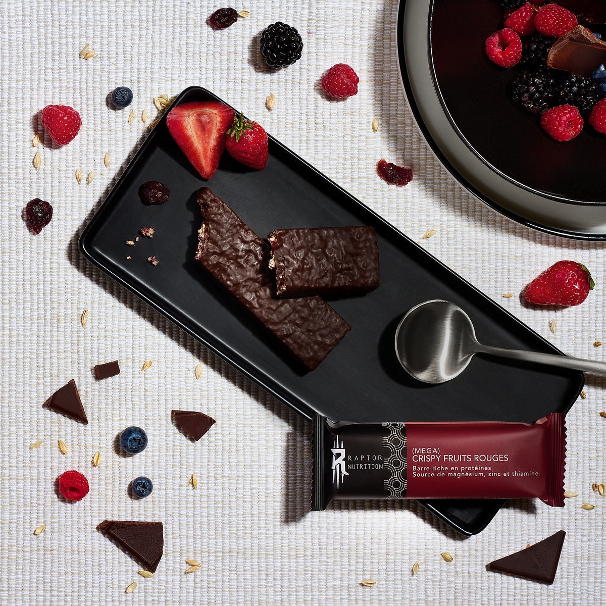 (Méga) Crispy Fruits Rouges - 12 Barres Protéinées
